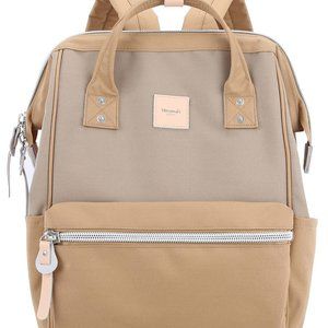 Laptop Backpack Water Resistant Bag (1881-Camel/Khaki)